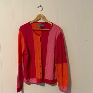 Colorful Women's Cardigan Sweater